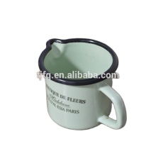 Dia 10*10cm Enamel Metal water Jug Coffee Mug Tea Mug